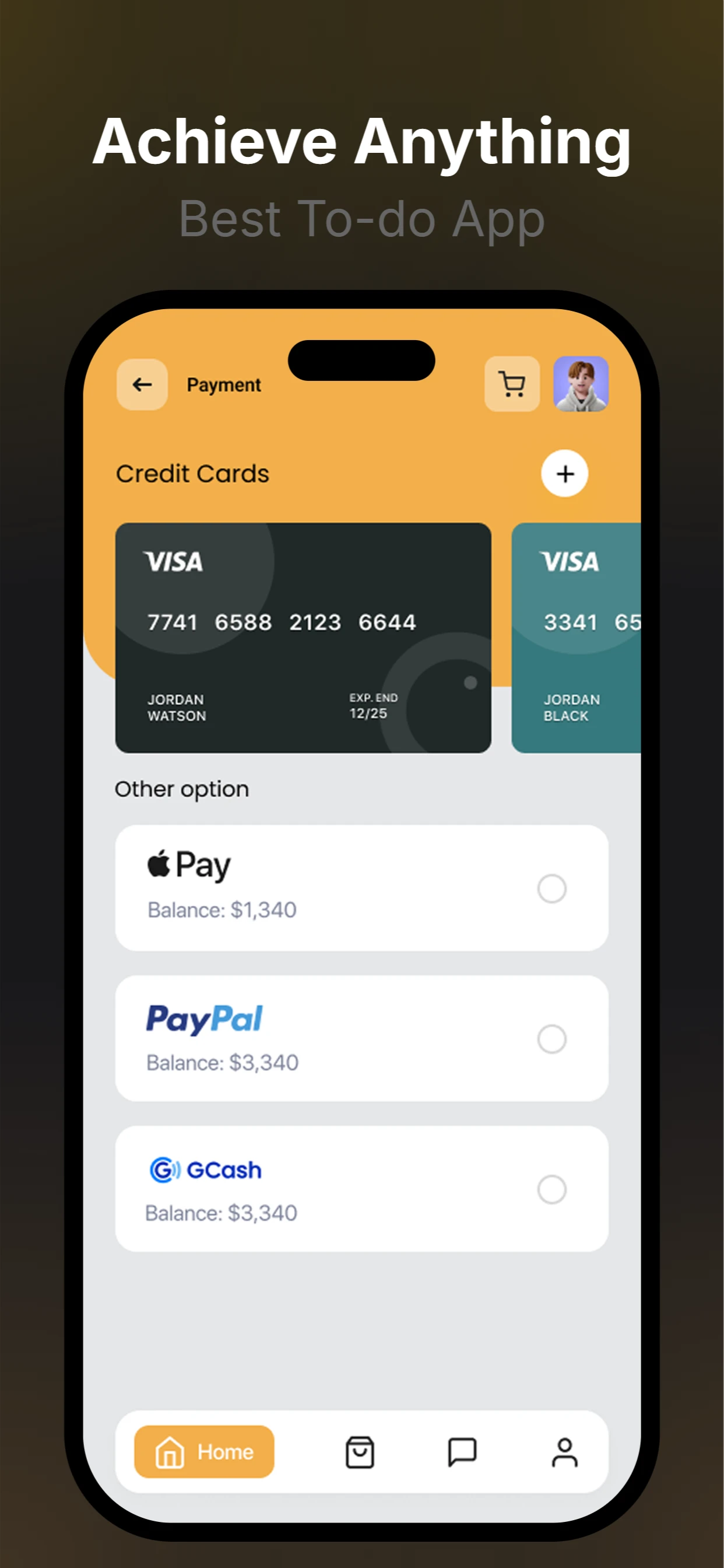 Simple Food App Theme Preview 3