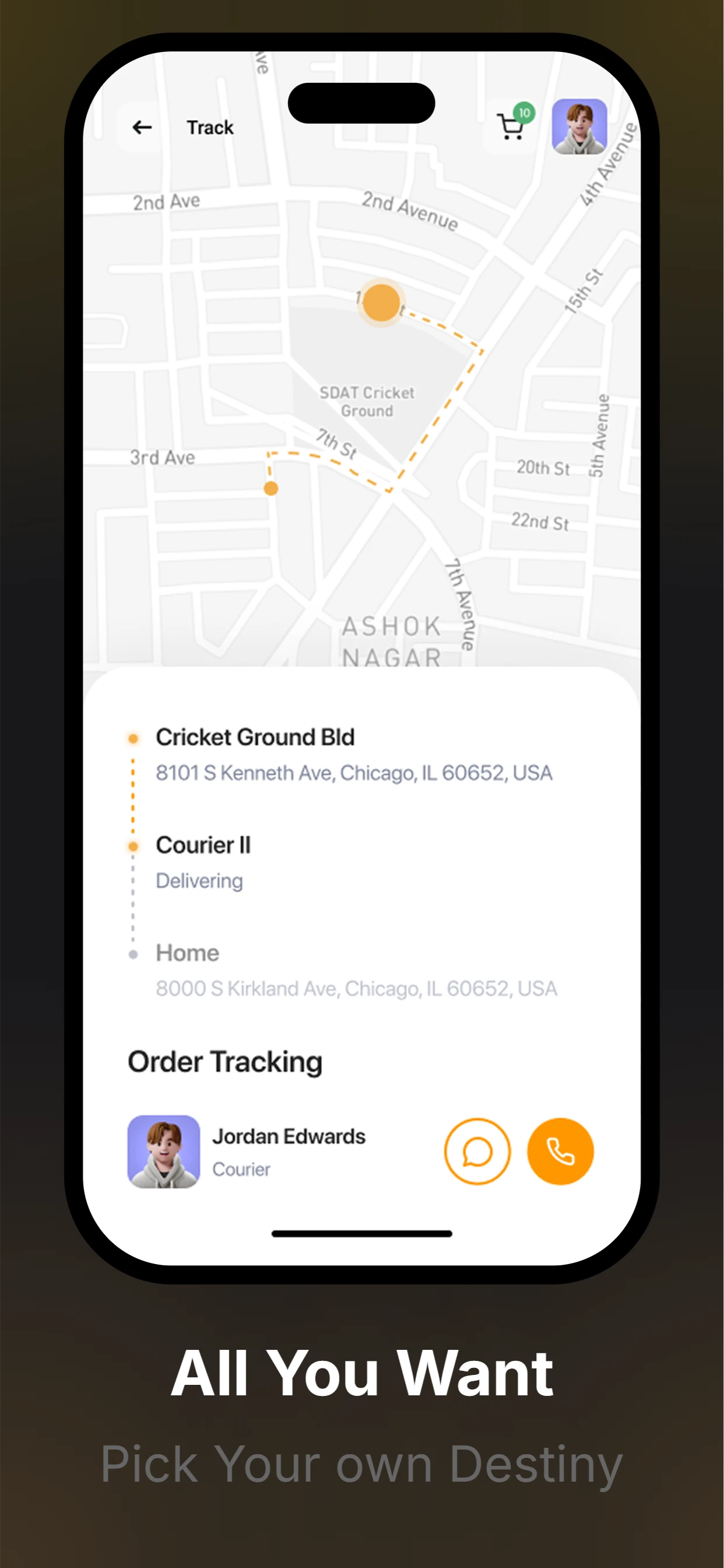 Simple Food App Theme Preview 4