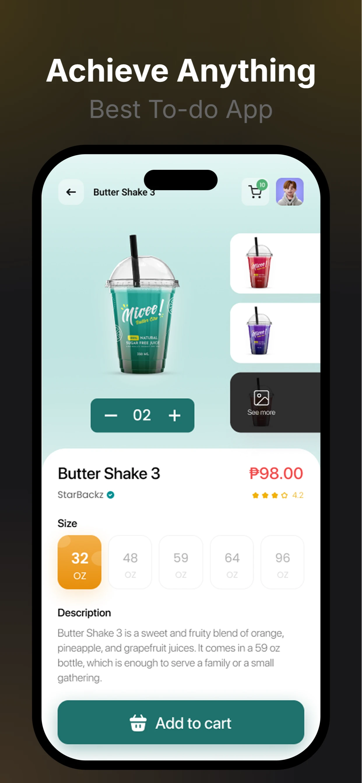Simple Food App Theme Preview 5
